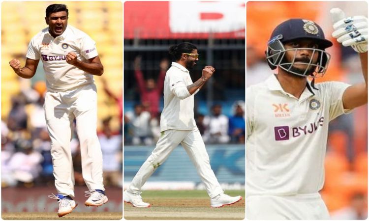 टेस्ट क्रिकेट में भारतीय खिलाड़ियों का दबदबा, टॉप-5 ऑलराउंडर्स में तीन भारतीय