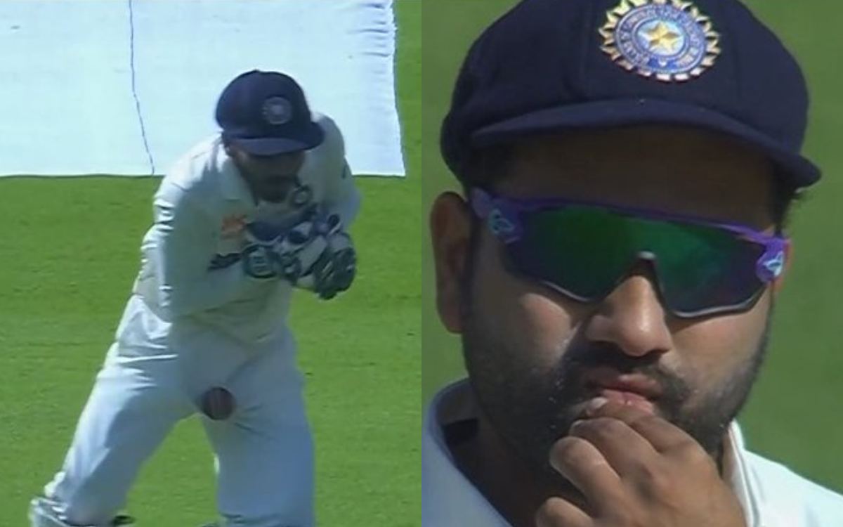 केएस भरत ने छोड़ा ट्रेविस हेड का आसान सा कैच, कप्तान रोहित शर्मा का आया ऐसा रिएक्शन, देखें VIDEO
