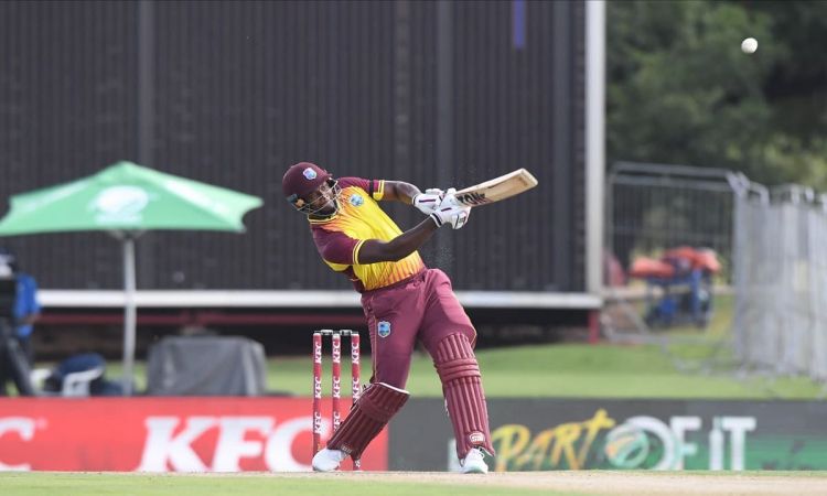 Romario Shepherd becomes the first player to share multiple 50+ partnerships for 9th or lower wicket in T20Is
