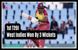 WI v SA, 1st T20I