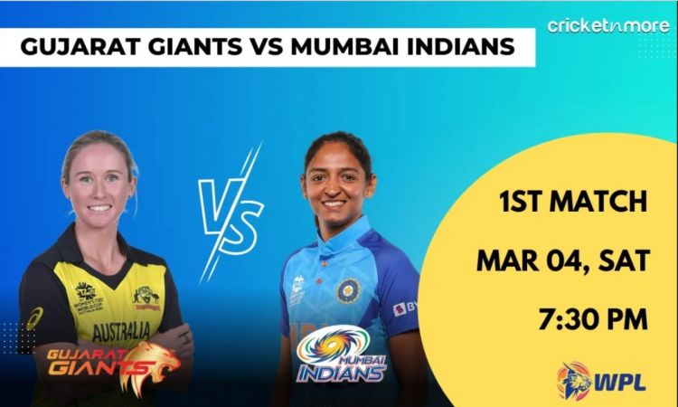 WPL 2023: मुंबई इंडियन्स और गुजरात जायंट्स के मुकाबले से शरू होगा महिला प्रीमियर लीग, संभावित प्लेयिंग XI पर डालें नजर 