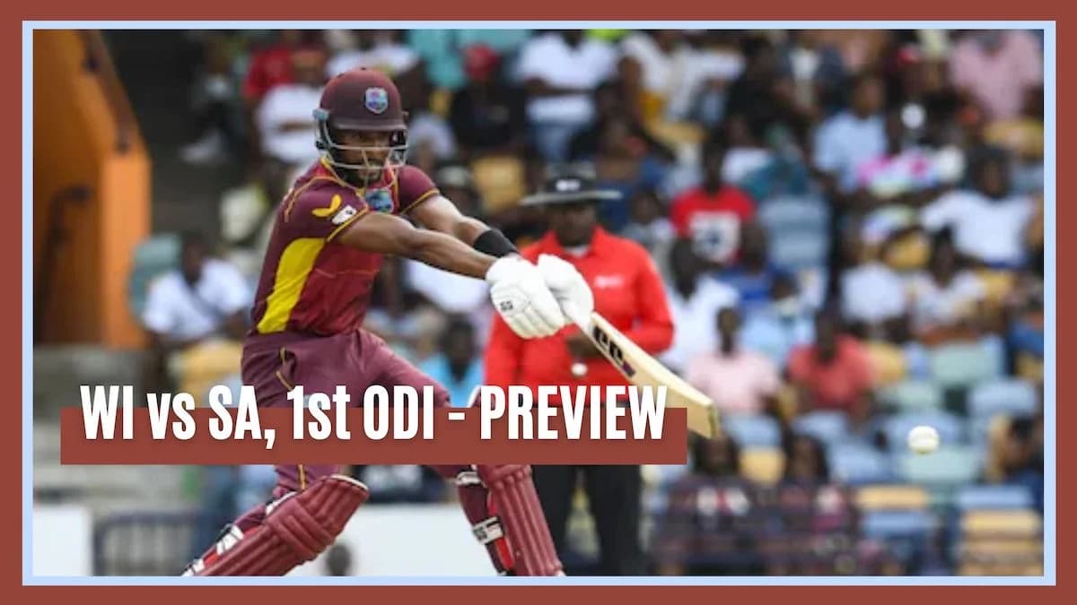 South Africa vs West Indies, 1st ODI - Match Preview