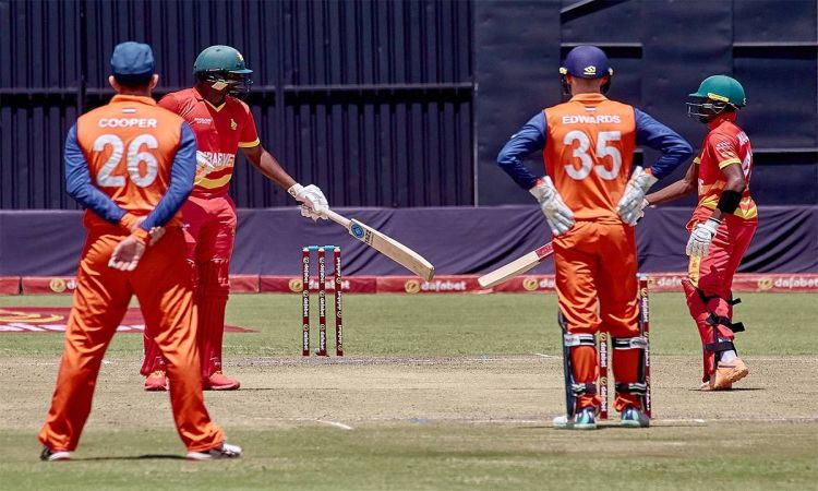 ZIM vs NED: नीदरलैंड ने जिम्बाब्वे को तीन विकेट से हराया, तेजा निदामानुरू जड़ा शतक 