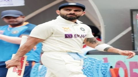 Ahmedabad : India's Virat Kohli during the fourth day of the fourth cricket test match between India