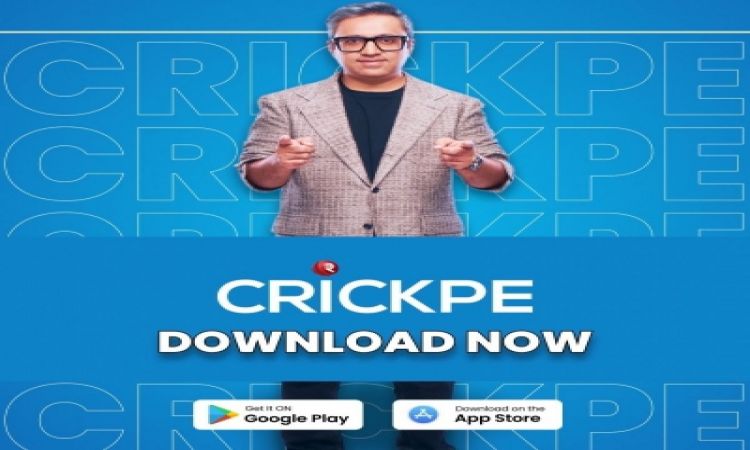 Ashneer Grover launches fantasy sports app CrickPe ahead of IPL.(photo:@Ashneer_Grover/TWitter)