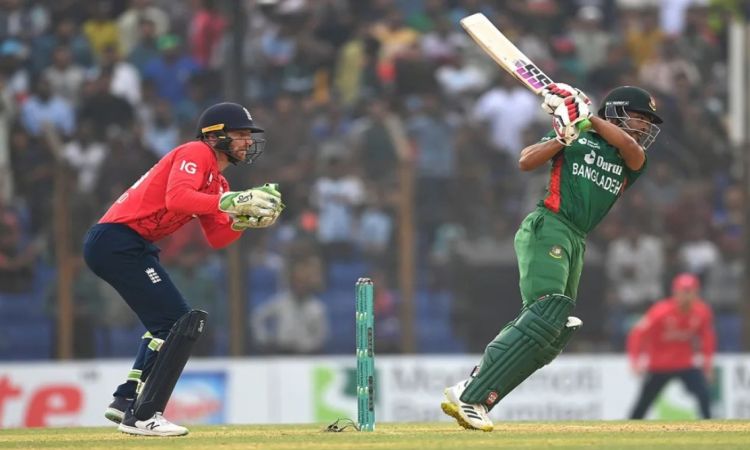 Bangladesh register a win against England in only the second T20I between the sides!