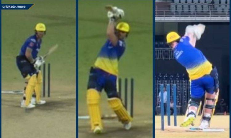 Cricket Image for VIDEO: बेन स्टोक्स ने नेट्स में लगाए लंबे छक्के, IPL से पहले बाकी टीमों की बढ़ी
