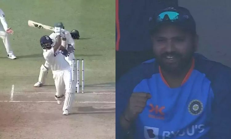 Cricket Image for VIDEO: रोहित शर्मा ने कहा अग्रेसिव खेलो, पुजारा ने मार दिया गगनचुंबी छक्का