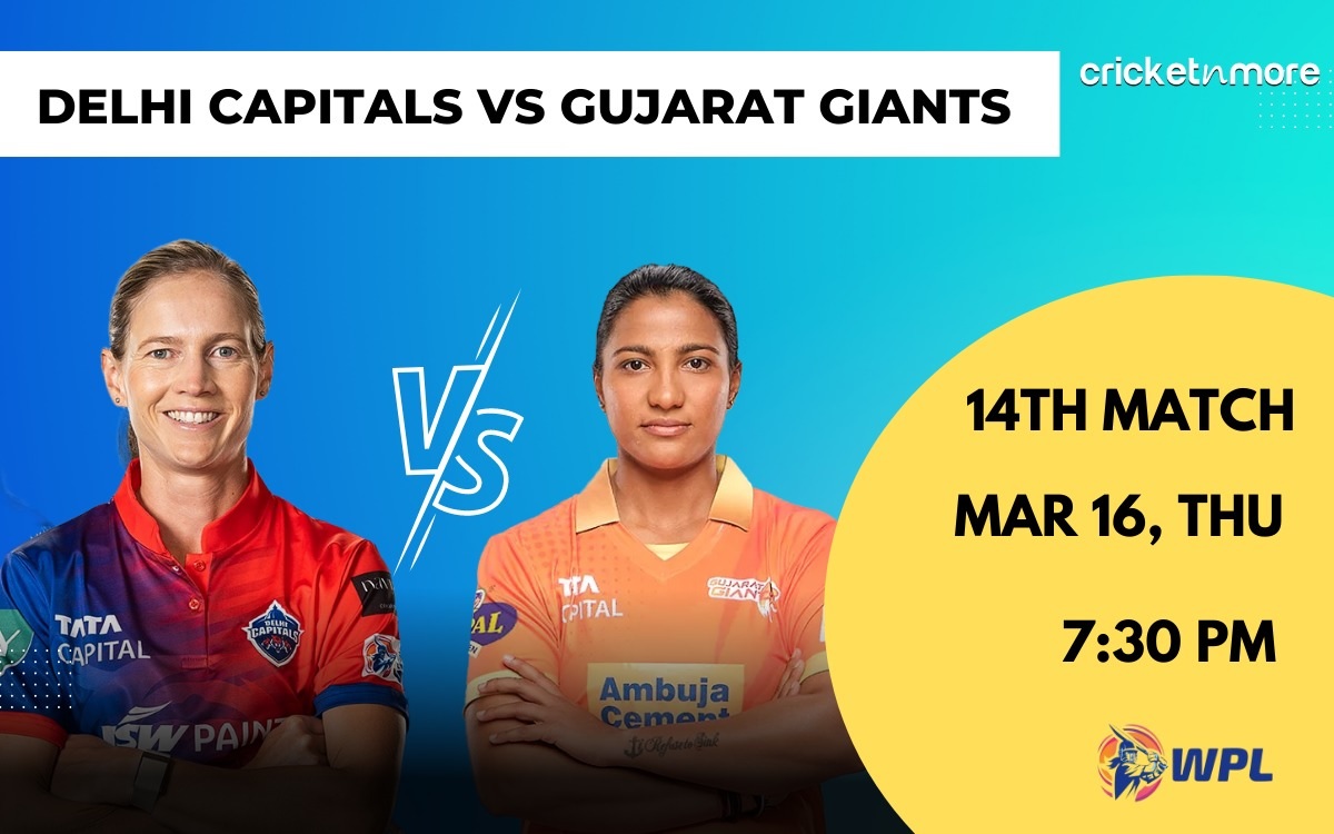 Cricket Image for Delhi Capitals vs Gujarat Giants, 14th Match WPL 2023 – DEL-w vs GUJ-w Cricket Mat