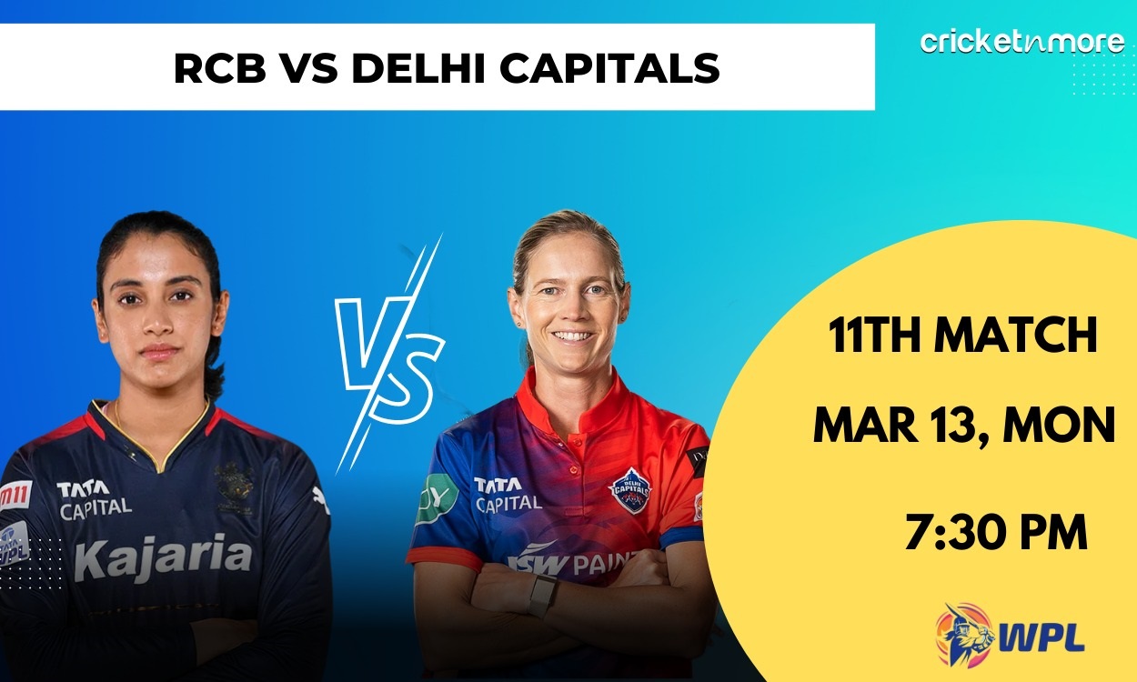 Cricket Image for Delhi Capitals vs Royal Challengers Bangalore, 11th Match WPL 2023 – DEL-w vs RCB-