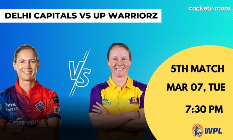 Cricket Image for Delhi Capitals women vs UP Warriorz, 5th Match WPL 2023 – DEL-w vs UP-w Cricket Ma