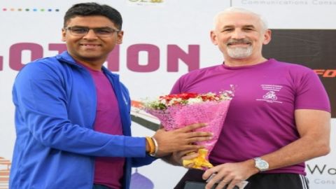 Directorate of Education, Delhi Govt organises International Women's Day Cyclothon