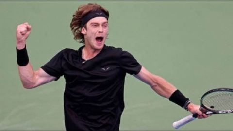 Dubai Tennis Championships: Rublev downs Foki to keep title defence alive