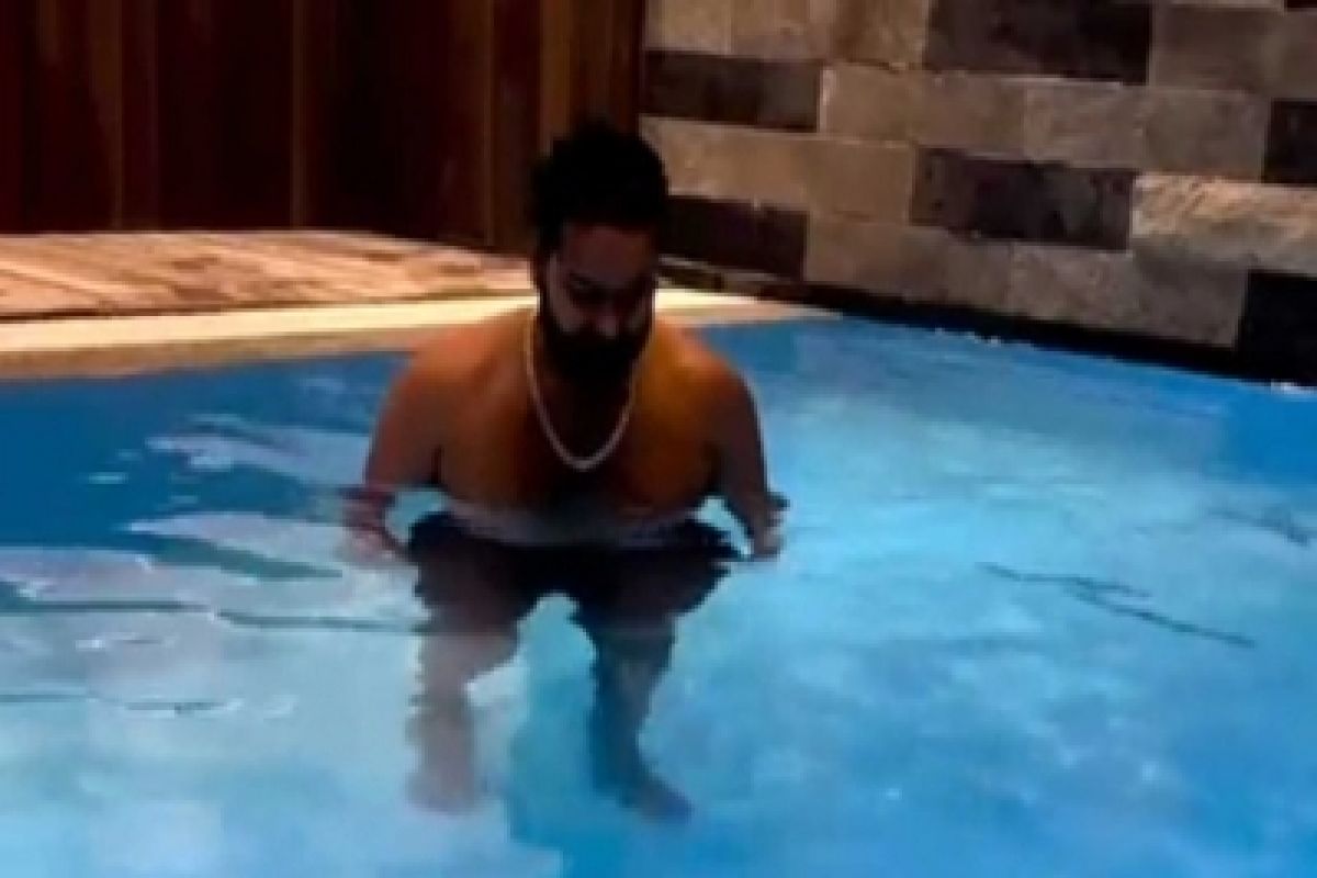 'Grateful for small things, big things': Rishabh Pant shares video of walking in water