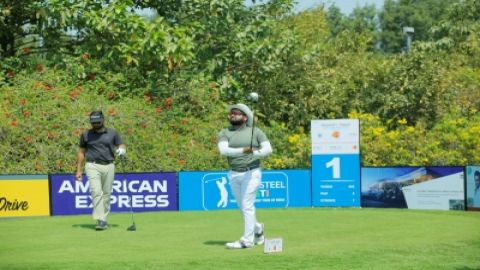 Gujarat Open Golf: Aman Raj races into three-shot lead
