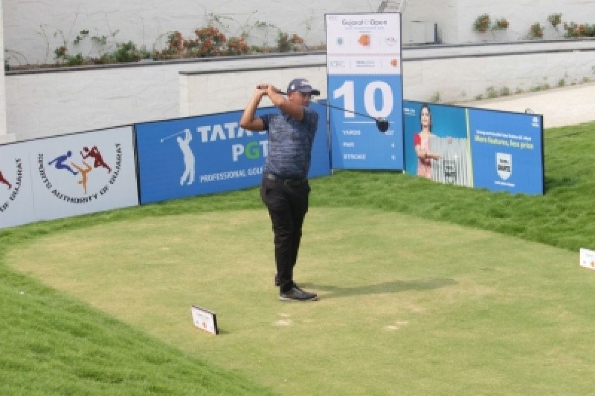 Gujarat Open Golf: Anshul Patel Shoots 67, Rises Into Joint Lead With ...