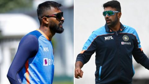 Ashwin's blockbuster reaction to Pandya's genuine comment on Test return