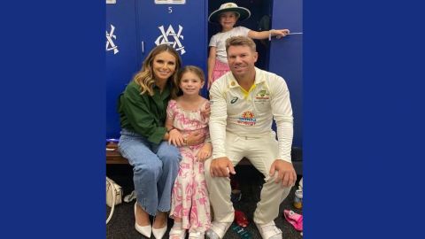 He still has burning desire to open batting for Australia in Test cricket, says Warner's wife Candic