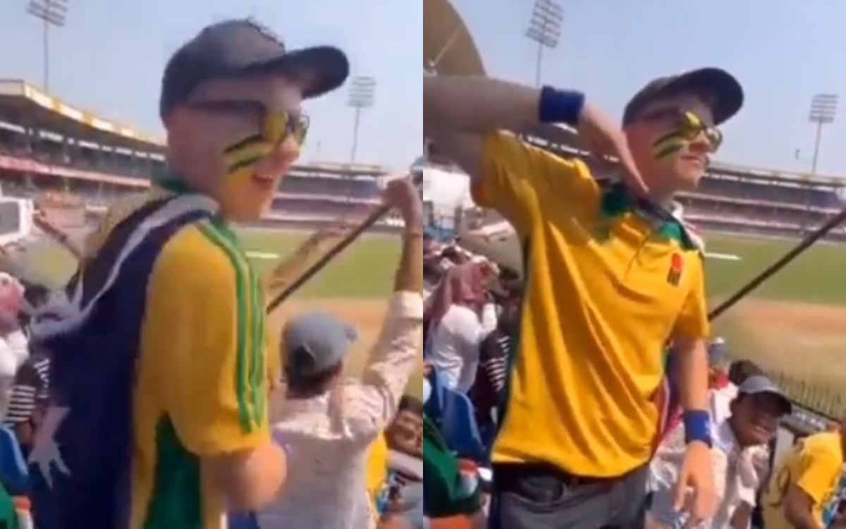 Cricket Image for VIDEO: 'पुष्पा, मैं झुकेगा नहीं साला', ऑस्ट्रेलियाई फैन पर चढ़ा अल्लू अर्जुन का 