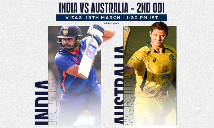 Cricket Image for India vs Australia, 2nd ODI – IND vs AUS Cricket Match Preview, Prediction, Where 