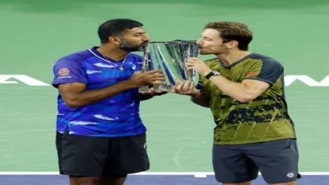 Indian Wells Masters: Rohan Bopanna-Matthew Ebden clinch men's doubles title