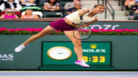 Indian Wells: Sabalenka cruises into final with win over Sakkari