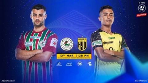 ISL: ATK Mohun Bagan, Hyderabad FC start equals in the last mile to the final