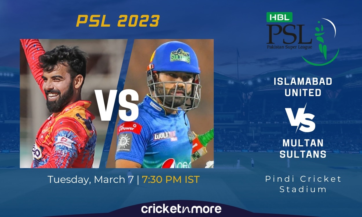 Islamabad United Vs Multan Sultans 24th Match PSL 8 ISL Vs MUL