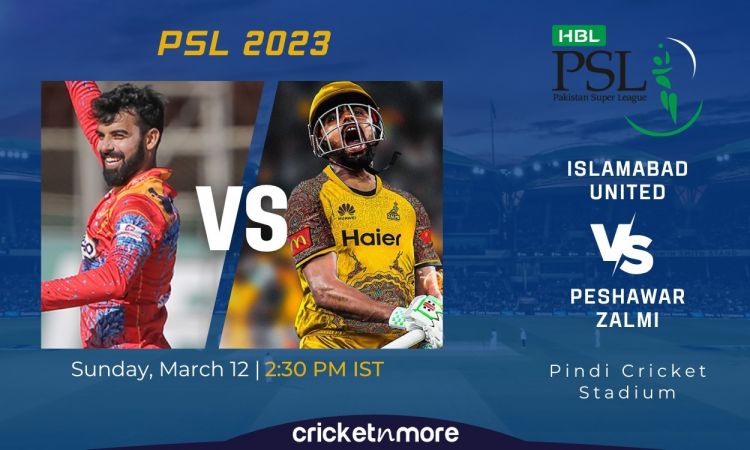 Cricket Image for Islamabad United vs Peshawar Zalmi, 29th Match PSL 8 – ISL vs PES Cricket Match Pr
