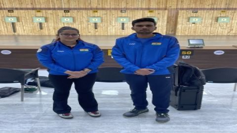 ISSF World Cup: India win silver and bronze in mixed team events
