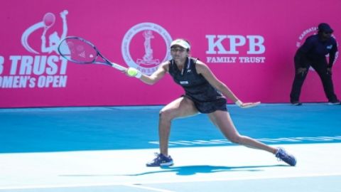 ITF Women's Open: Rutuja Bhosale stuns Grammatikopoulou; Ankita, Zeel also advance