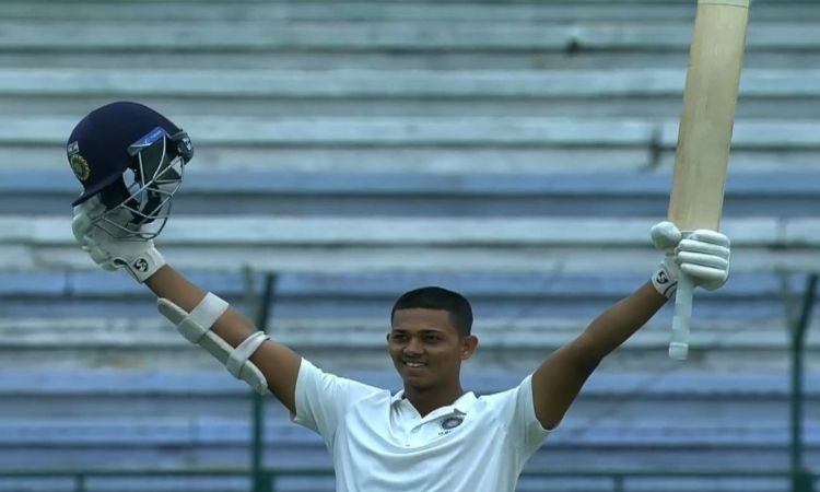 Yashasvi Jaiswal becomes the first batter to record a double hundred and a hundred in the same Irani