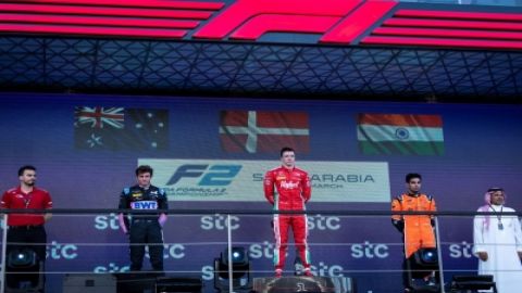 Jehan Daruvala races to double Saudi podium
