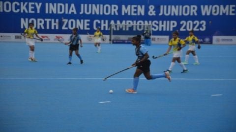 Jr Women's Zonal Hockey C'ships: UP, MP, Punjab, and Karnataka win their matches