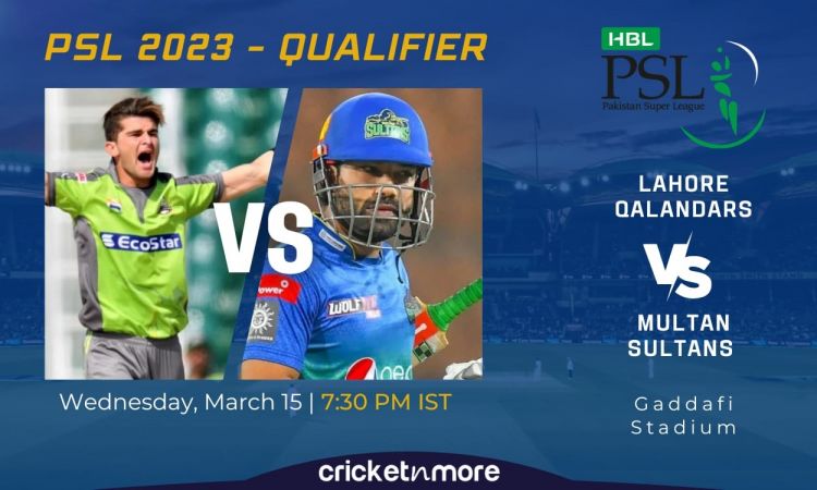Cricket Image for Lahore Qalandars vs Multan Sultans, Qualifier PSL 8 – LAH vs MUL Cricket Match Pre