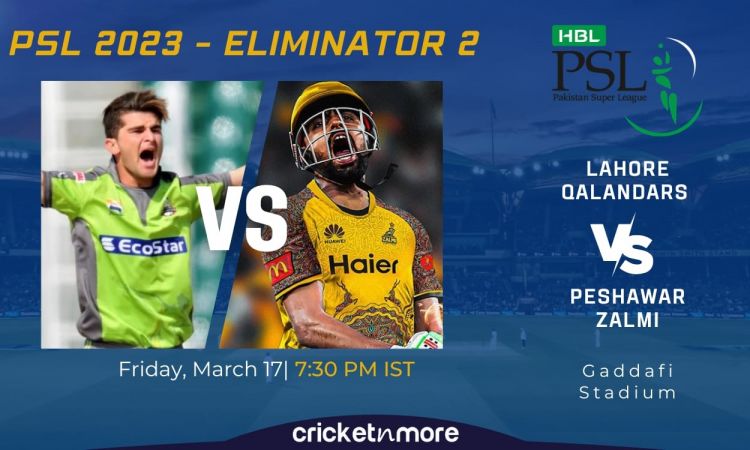 Cricket Image for Lahore Qalandars vs Peshawar Zalmi, Eliminator 2 PSL 8 – LAH vs PES Cricket Match 