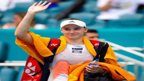 Miami Open: Rybakina advances to semifinals with win over Trevisan