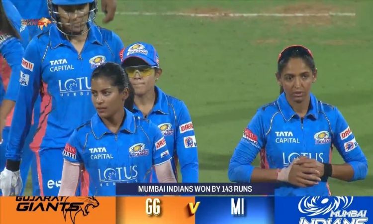 143 Victory margin of Mumbai is the biggest by runs for a team in the major women's leagues