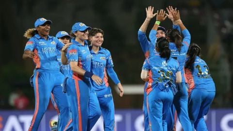 Cricket Image for Mumbai Indians Thump UP Warriorz By 72 Runs In Eliminator; Set Up WPL 2023 Final C