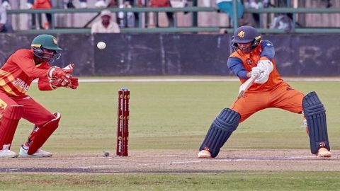 ZIM vs NED, 1st ODI: Teja Nidamanuru's hundred has given them a stunning win!