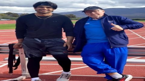 Neeraj Chopra to train in Turkey for 61 days under TOPS funding.(photo:Twitter)