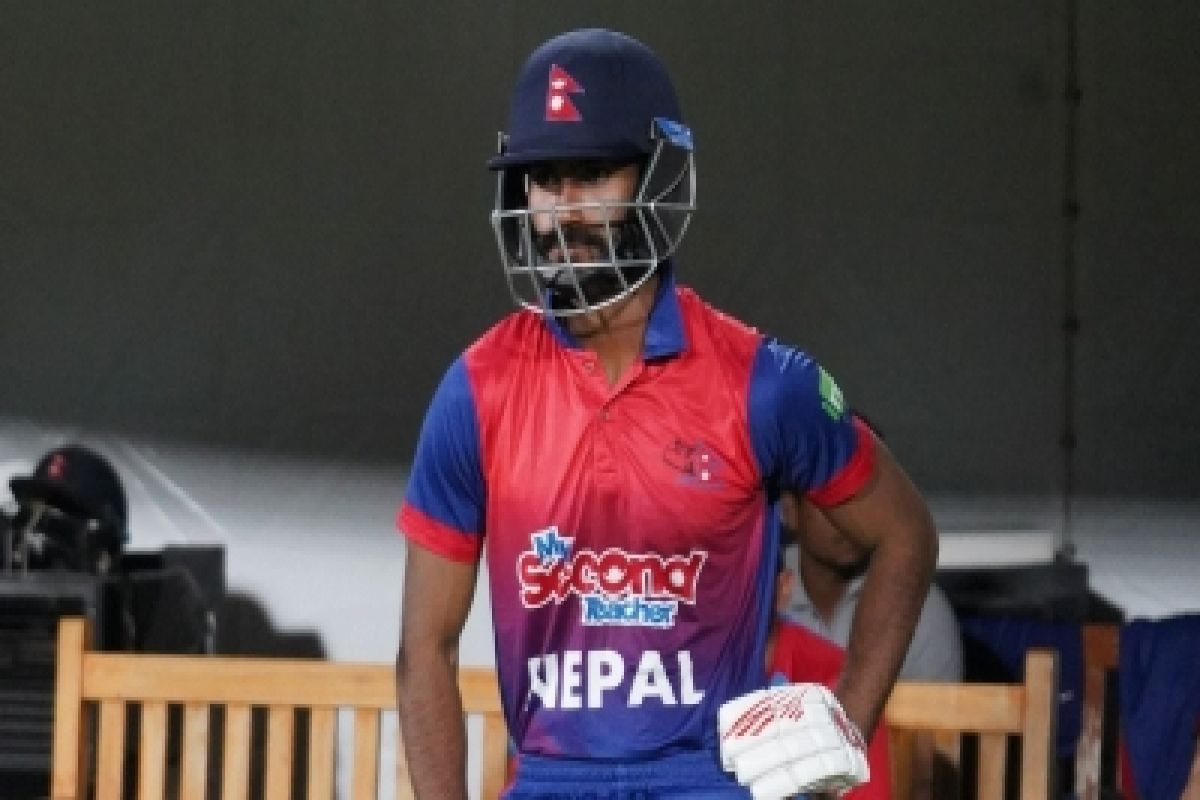 Nepal's wicketkeeper-batter Aasif Sheikh named 2022 CMJ Spirit of Cricket award winner