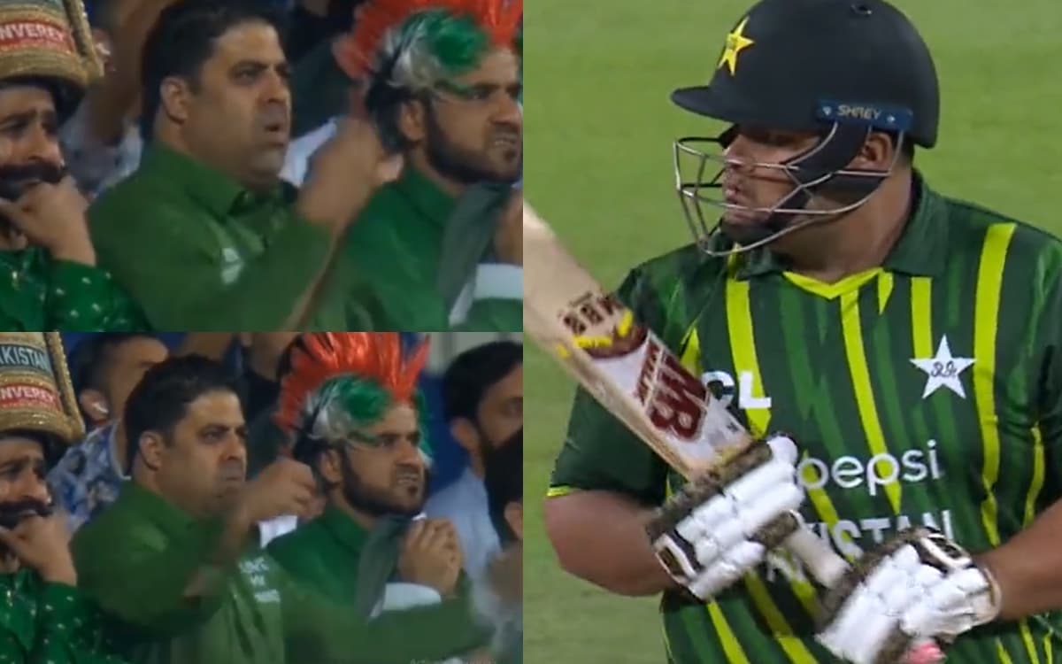 Cricket Image for आजम खान पर भड़के पाकिस्तानी फैंस, लाइव मैच में उड़ाया फिटनेस का मज़ाक; देखें VIDEO