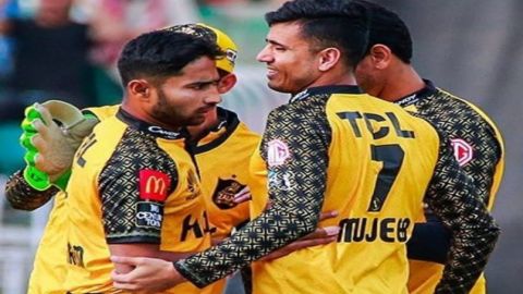 PSL 2023:  A Clinical Perfomance by Zalmi bowler at pindi!