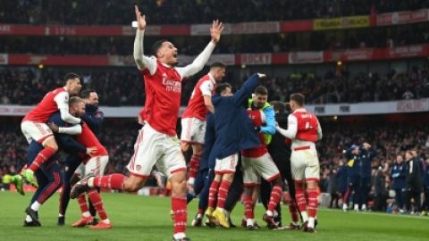 Premier League: Late goal keeps Arsenal 5 clear as Man City, Chelsea also win