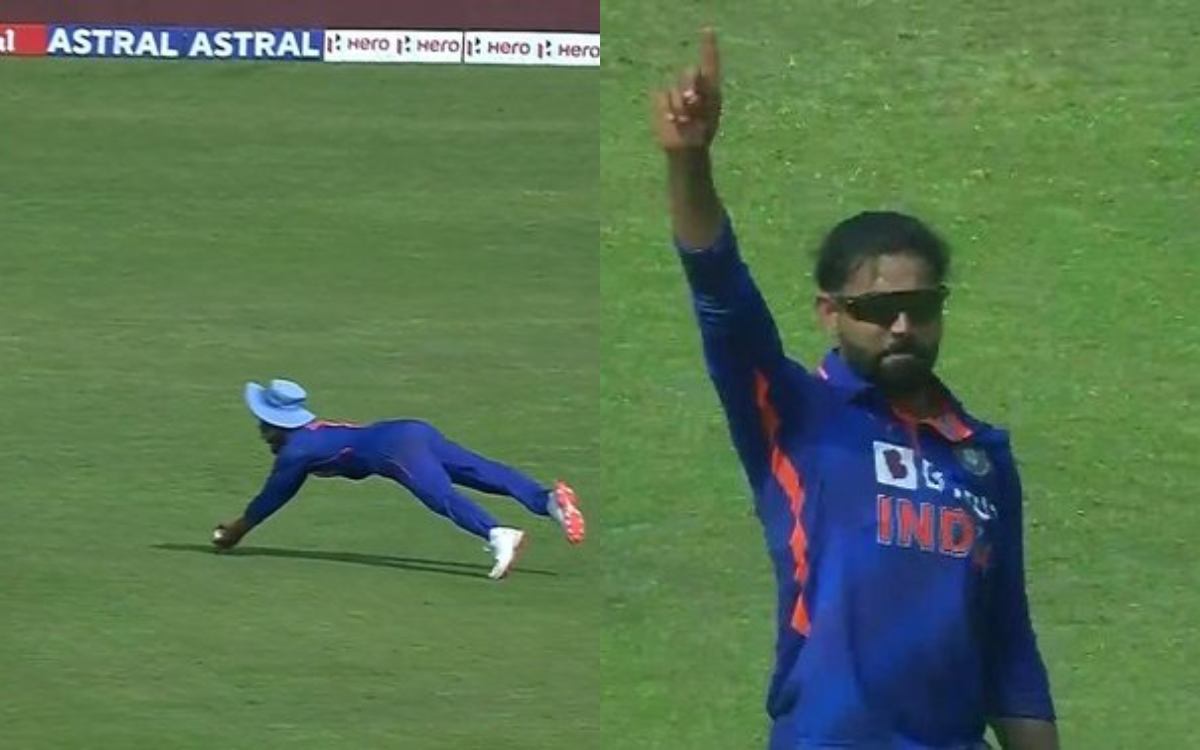 Cricket Image for VIDEO: जडेजा ने पकड़ा करिश्माई कैच, देखकर दांतों तले दबा लेंगे उंगलियां