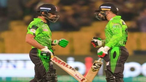 PSL 2023: Sikandar Raza's fifty helps Lahore Qalandars finishes off 148-10!