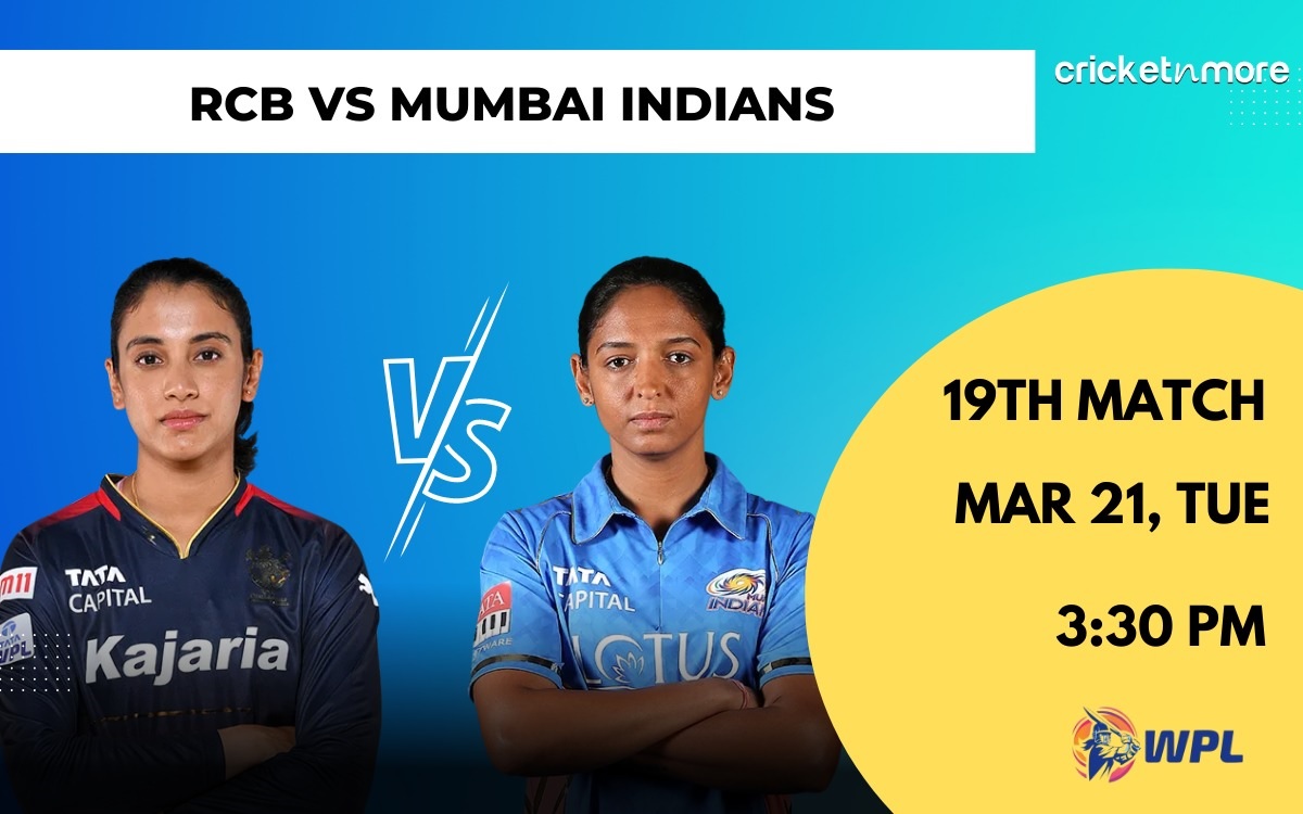 Cricket Image for Royal Challengers Bangalore vs Mumbai Indians, 19th Match WPL 2023 – RCB-w vs MI-w