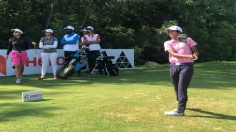 Sneha shoots 68 to open 2-shot lead in 5th leg of Women's Pro Golf Tour