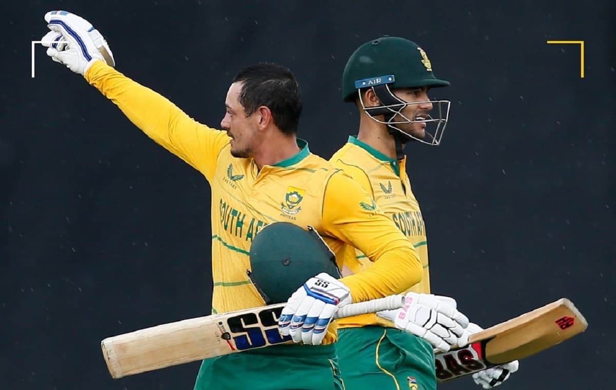 2nd T20I: South Africa chase record target in T20Is, level series 1-1 against West Indies